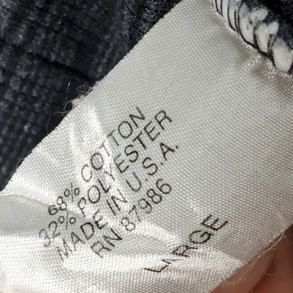 Basic Equipment Gray Black Top Large - Picture 4 of 5